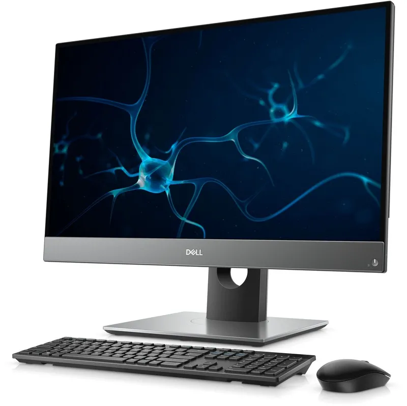 Computer All-in-One DELL OptiPlex 7780, 27", Intel Core i3-10100T, 16GB/512GB, Linux Ubuntu, Argintiu