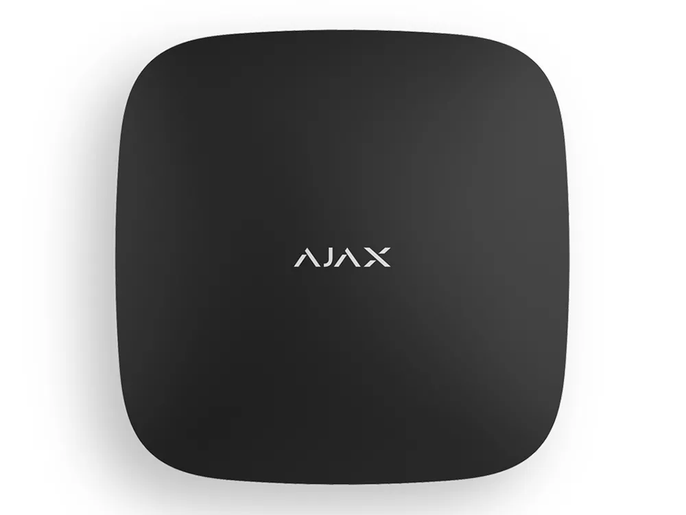 Panou inteligent de control al alarmei Ajax Hub Plus, Negru