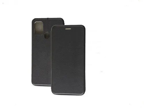 Husă tip carte Xcover Galaxy A21s - Soft Book, Negru