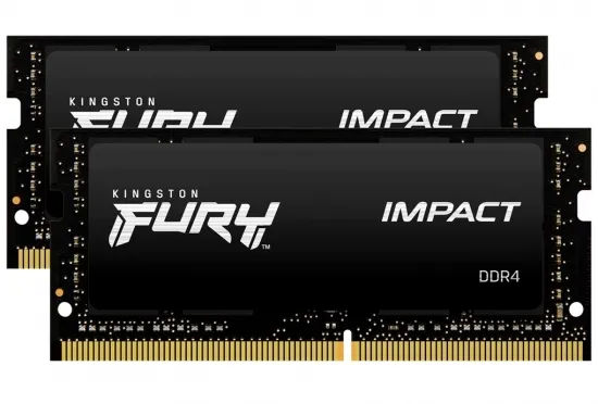 Memorie RAM Kingston FURY Impact, DDR4 SDRAM, 3200 MHz, 16GB, KF432S20IBK2/16