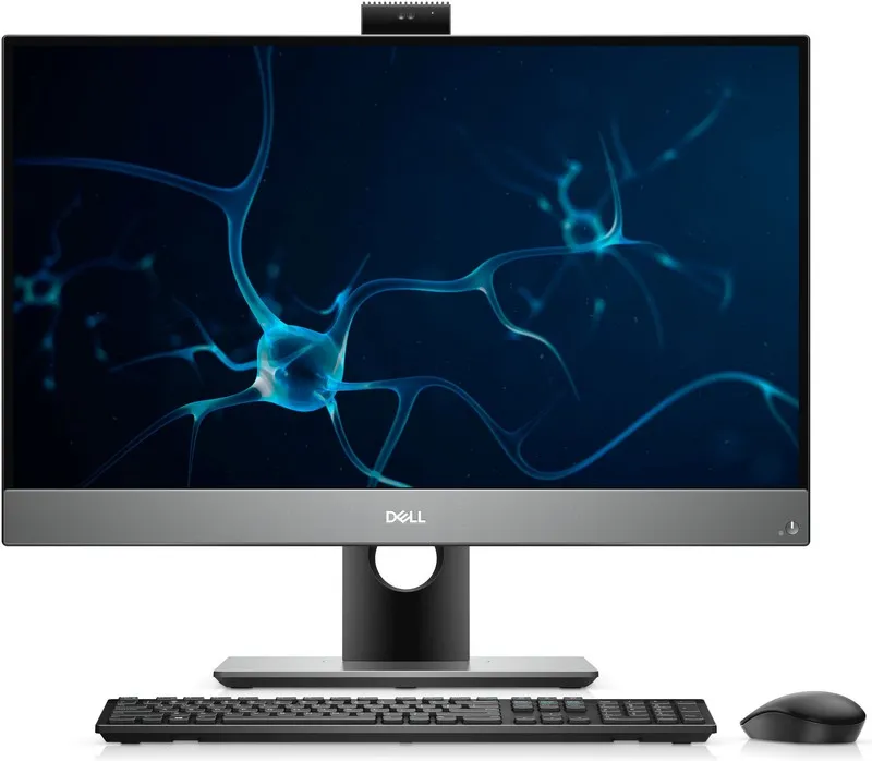 Computer All-in-One DELL OptiPlex 7780, 27", Intel Core i3-10100T, 16GB/512GB, Linux Ubuntu, Argintiu