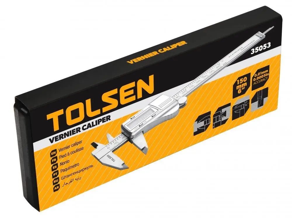 Subler TOLSEN 0-150 mm (industrial)