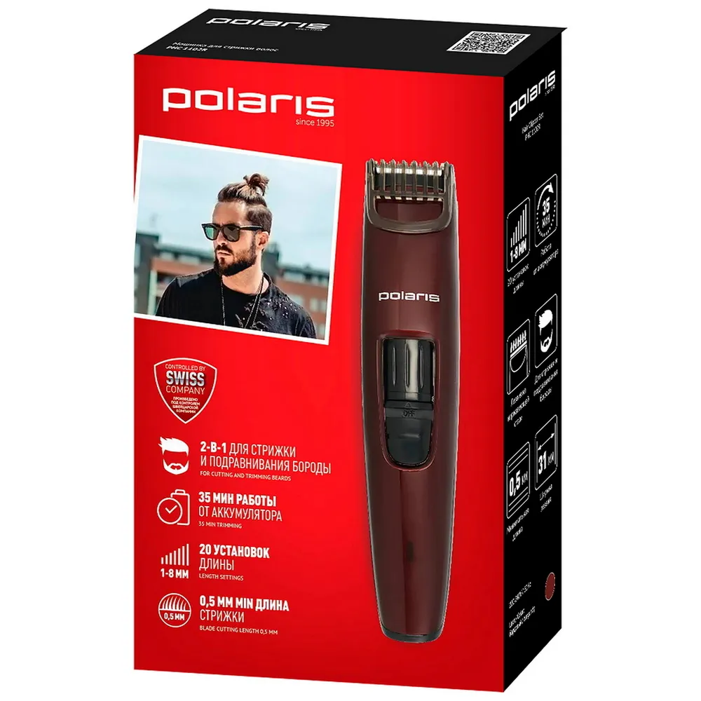 Aparat de tuns Polaris PHC 1102R, Bordo