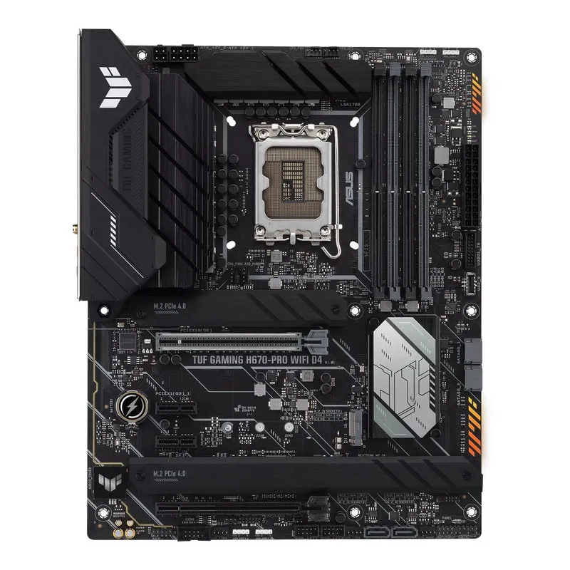 Placă de bază ASUS TUF GAMING H670-PRO WIFI D4, LGA1700, Intel H670, ATX