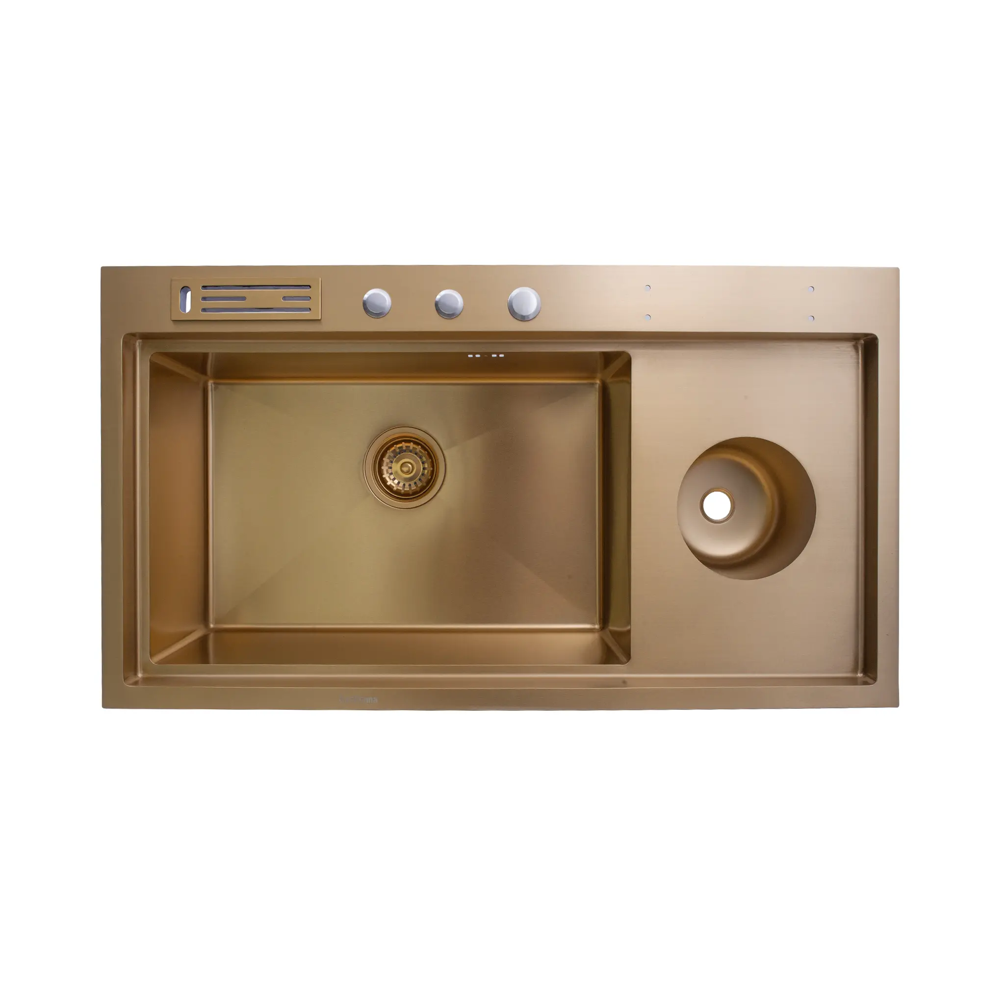 Chiuveta handmade SanDonna HD9245 (Auriu)