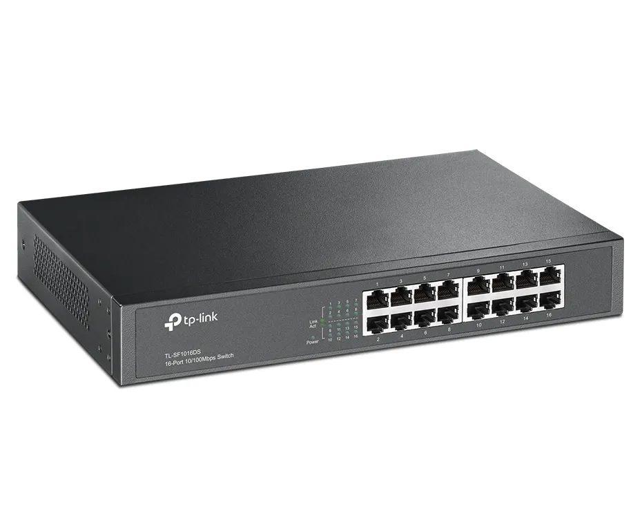 Switch de rețea TP-LINK TL-SF1016DS, 16 x 10/100Mbps