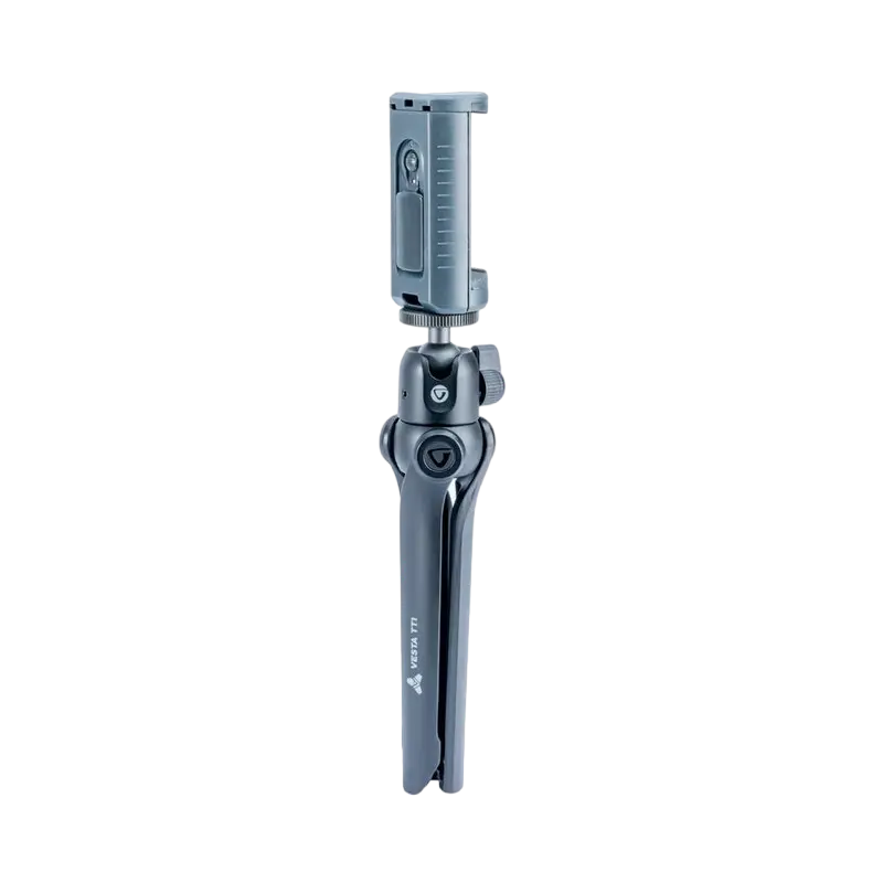 Mini trepied Vanguard VESTA TT1 BP, Cap trepied de minge, Negru