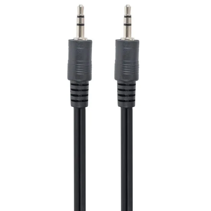 Cablu audio Cablexpert CCA-404-5M, 3.5mm 3-pin (M) - 3.5mm 3-pin (M), 5m, Negru