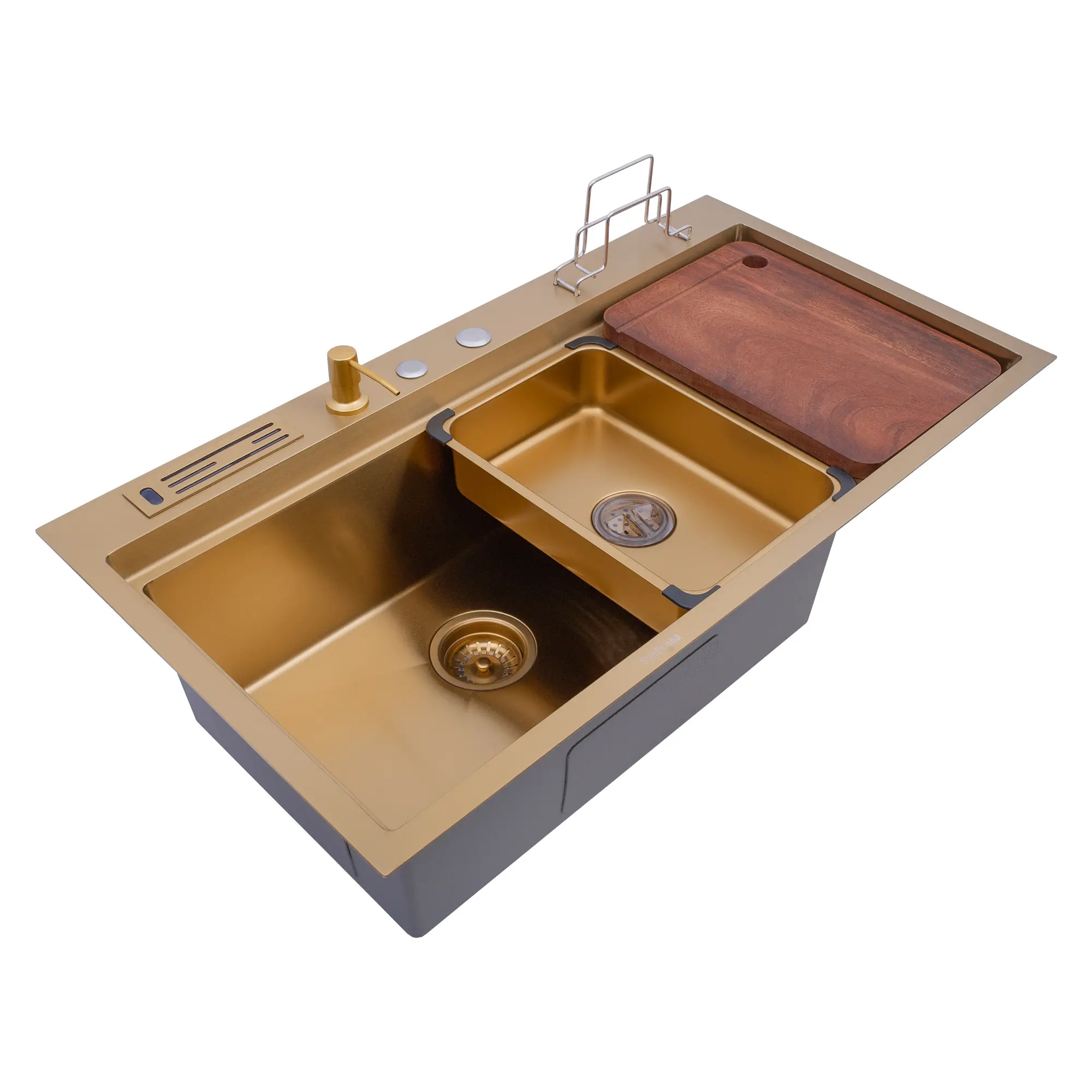 Chiuveta handmade SanDonna HD9245 (Auriu)