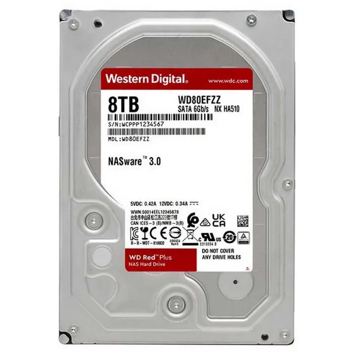 Unitate HDD Western Digital WD Red Plus, 3.5