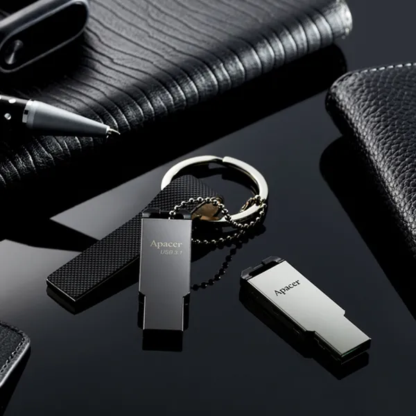 Memorie USB Apacer AH360, 16GB, Negru