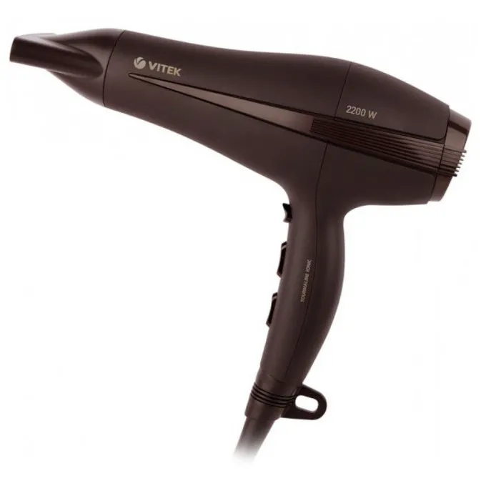 Uscător de păr VITEK VT-8200, 2200 W, Cafeniu