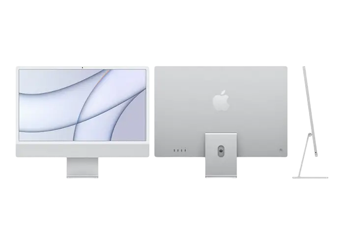 Computer All-in-One Apple iMac A2438, M1 with 8-core CPU and 8-core GPU, 16GB/1024GB, macOS Big Sur, Argintiu