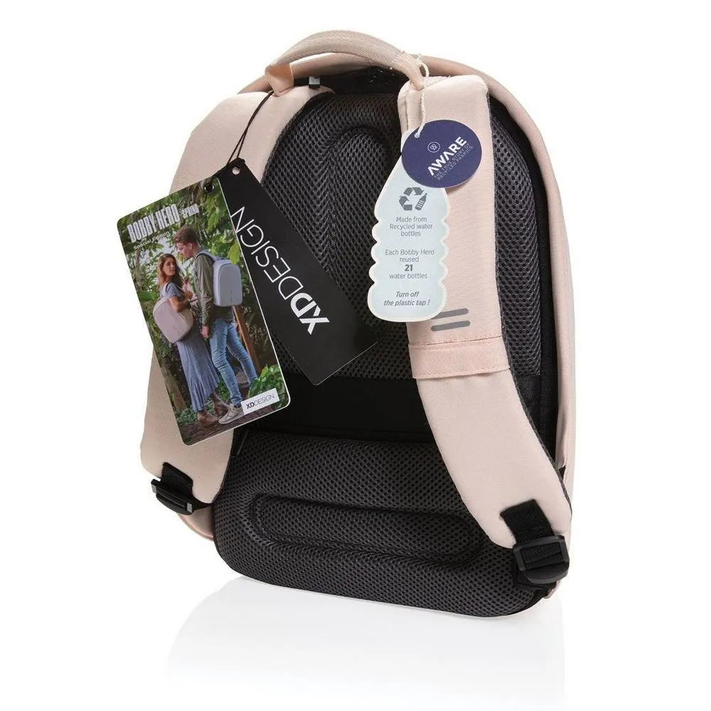 Rucsac pentru Laptop Bobby Hero Spring, 13.3", Poliester, Piersici