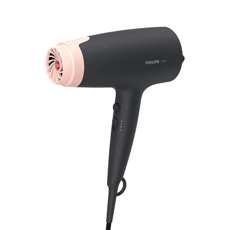 Uscător de păr Philips BHD350/10, 2100 W, Negru | Roz