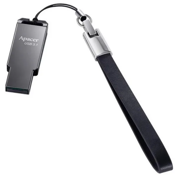 Memorie USB Apacer AH360, 16GB, Negru