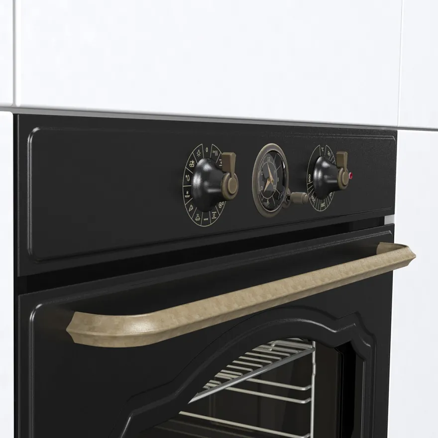 Cuptor Electric Gorenje BOS 67371 CLB, Negru