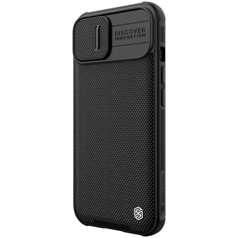 Husă Nillkin iPhone 13, Textured Pro Case, Negru
