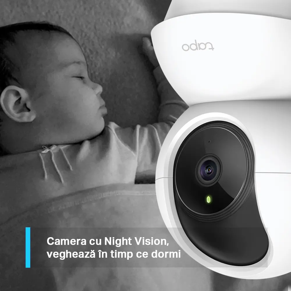 Camera de supraveghere Smart TP-LINK Tapo C210, Alb