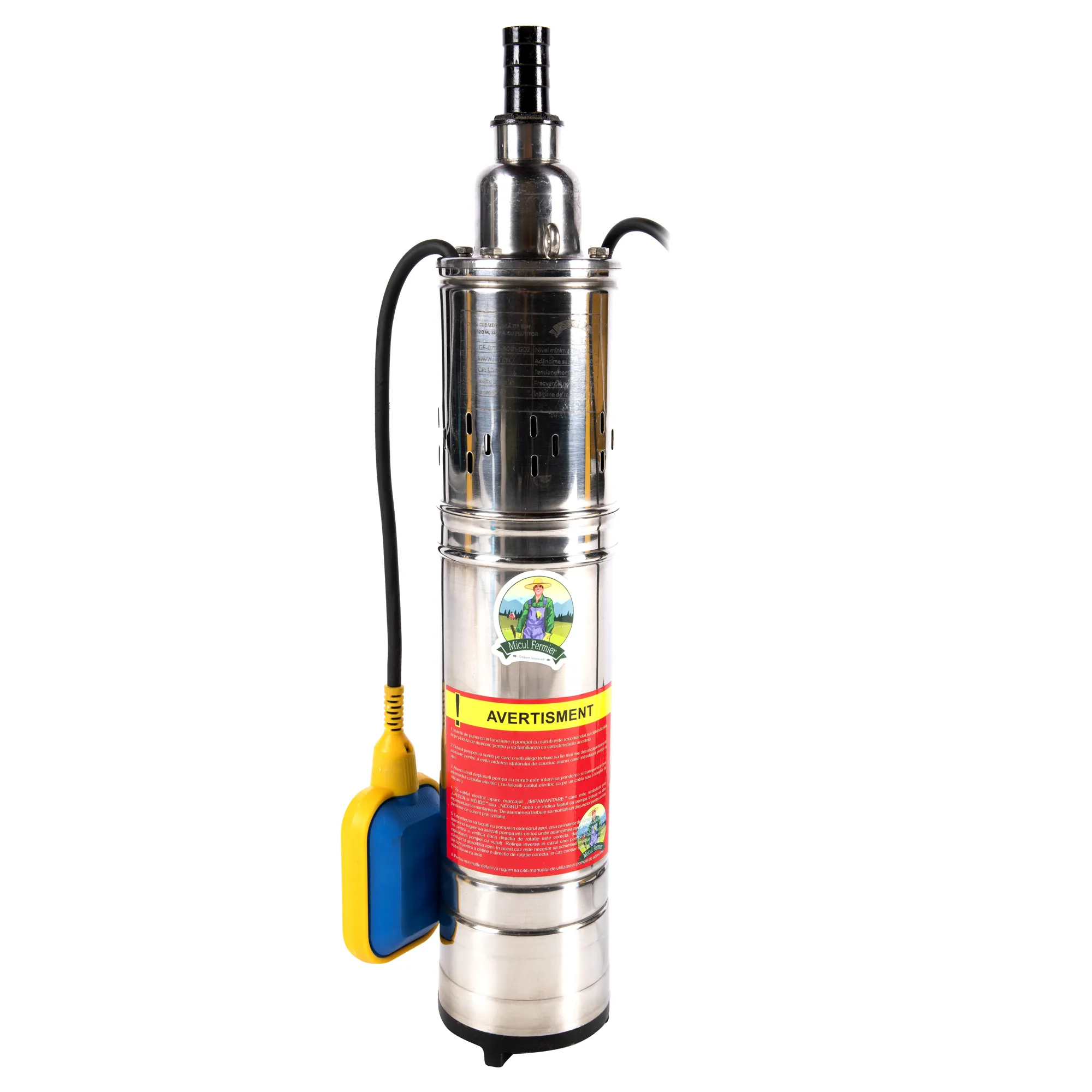 Pompa submersibila Micul Fermier 1,1kW 80m