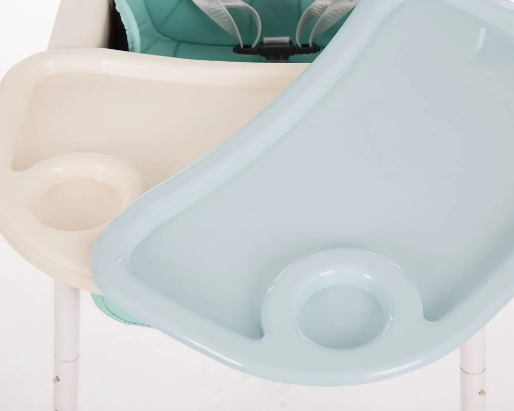 Scaun de hrănire Kikka Boo Creamy, Albastru