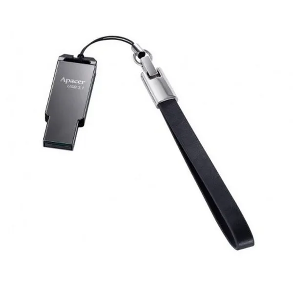 Memorie USB Apacer AH360, 32GB, Negru