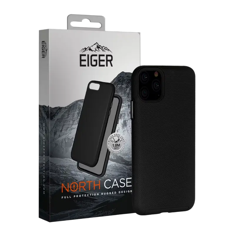 Husă Eiger North Case -  iPhone 11 Pro, Negru