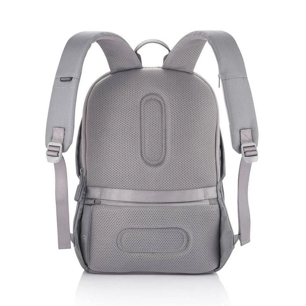 Rucsac pentru Laptop Bobby Soft, 15.6", Textil, Gri