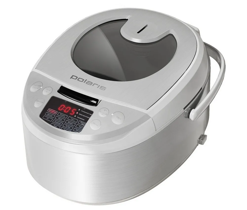 Aparat de gătit multifuncțional Polaris PMC 5016ADG, Alb