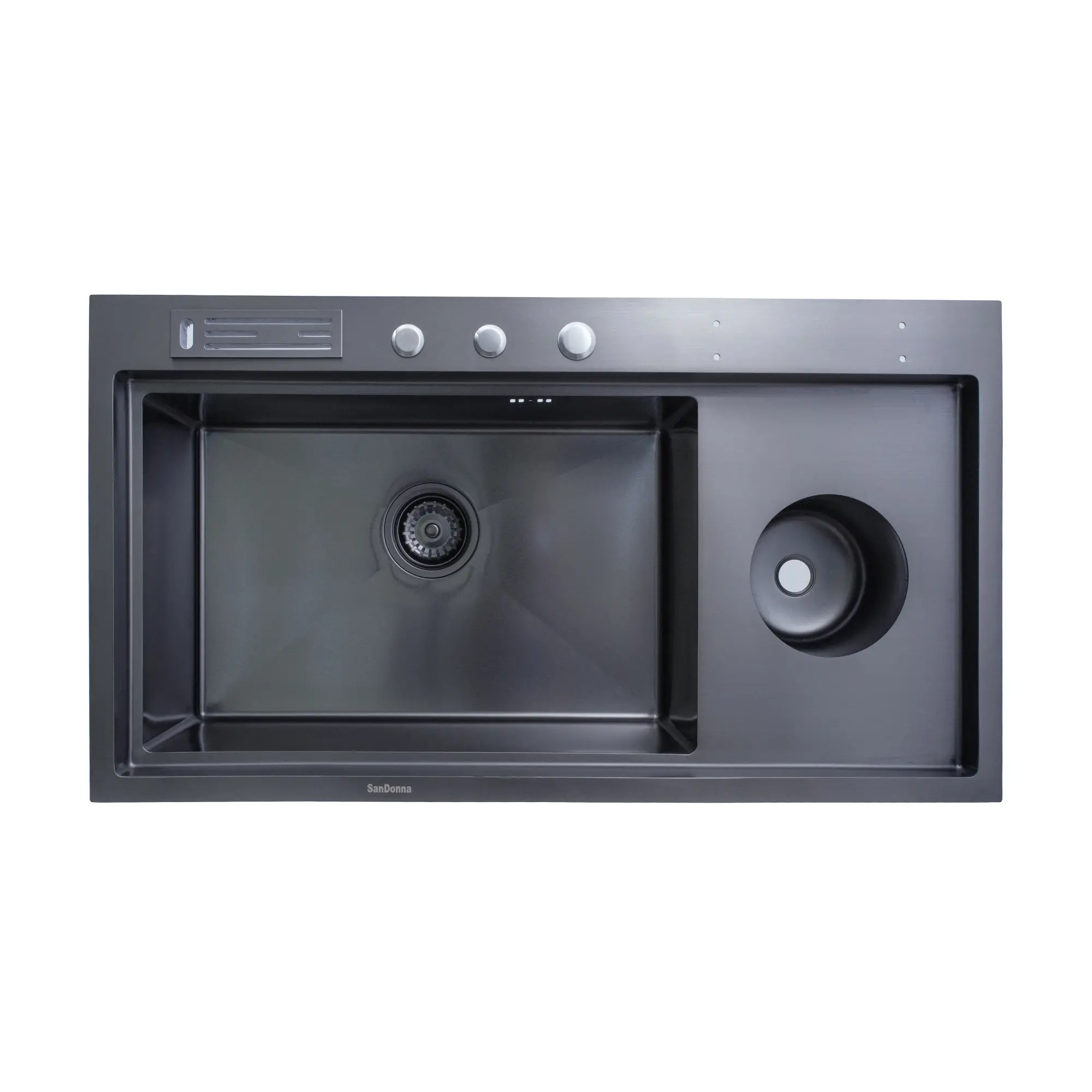 Chiuveta handmade SanDonna HD9250 (Negru)