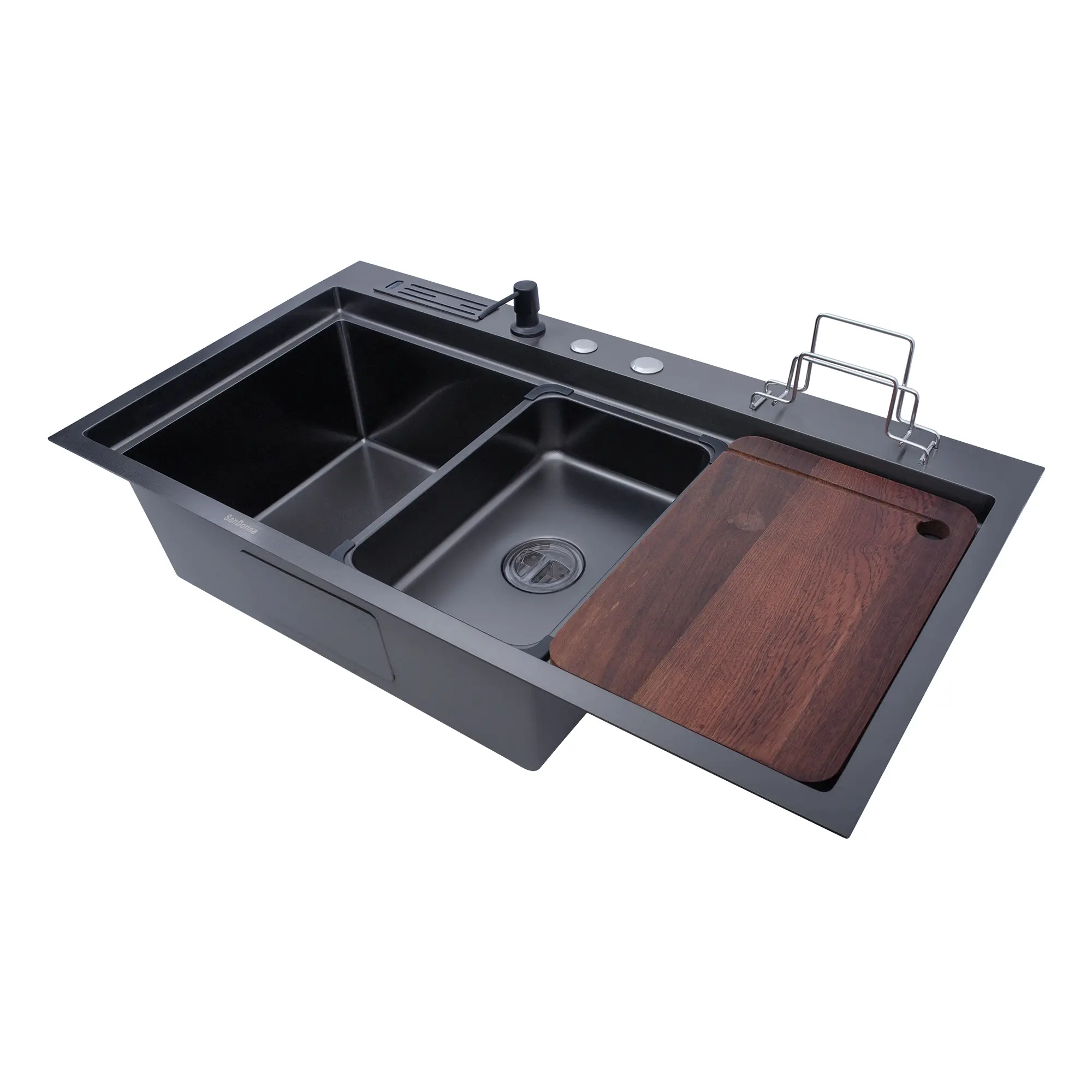 Chiuveta handmade SanDonna HD9250 (Negru)