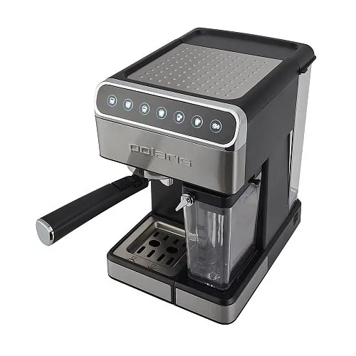 Espressor manual Polaris PCM 1535E Adore Cappuccino, 1400 W, Argintiu