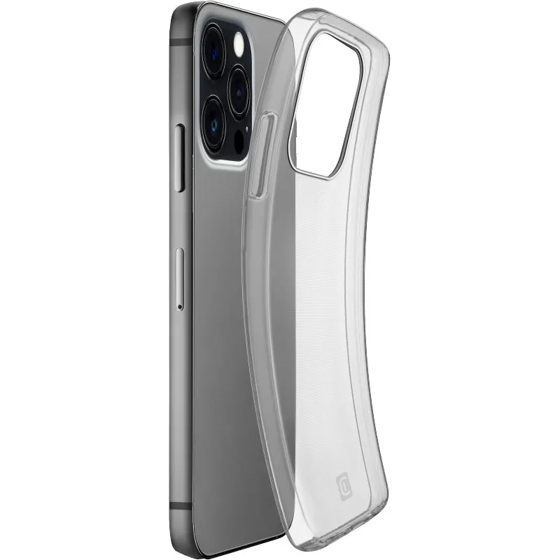 Husă Cellularline Fine - iPhone 13 Pro, Transparent