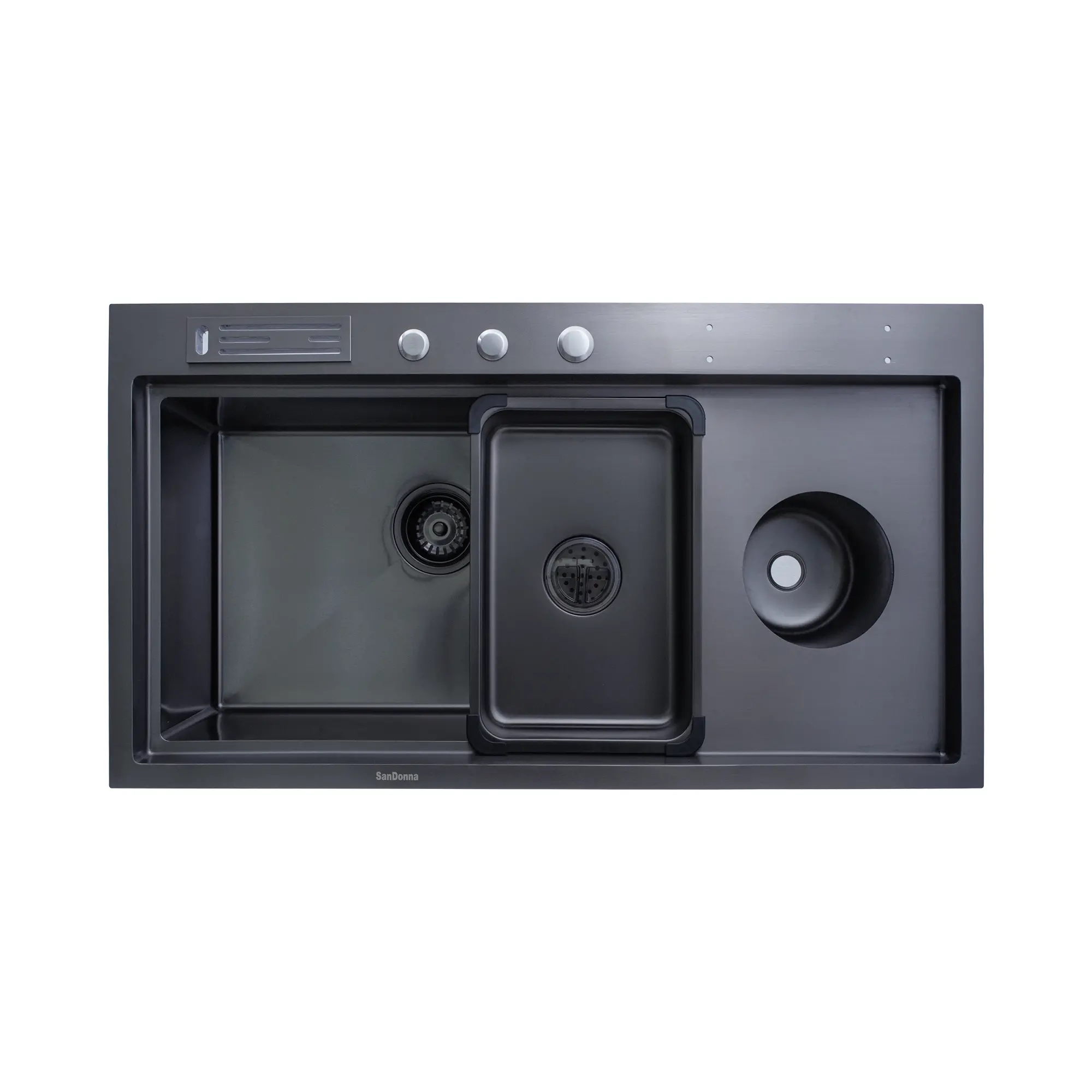 Chiuveta handmade SanDonna HD9250 (Negru)