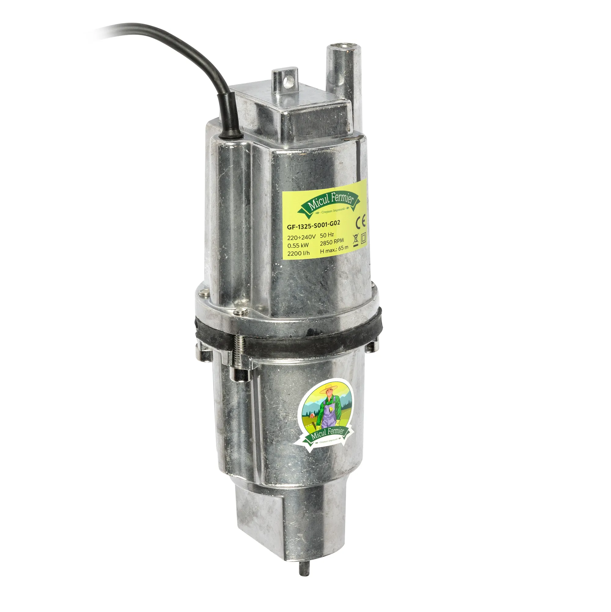 Pompa submersibila Micul Fermier 550W 2200l/h (Vibratie)