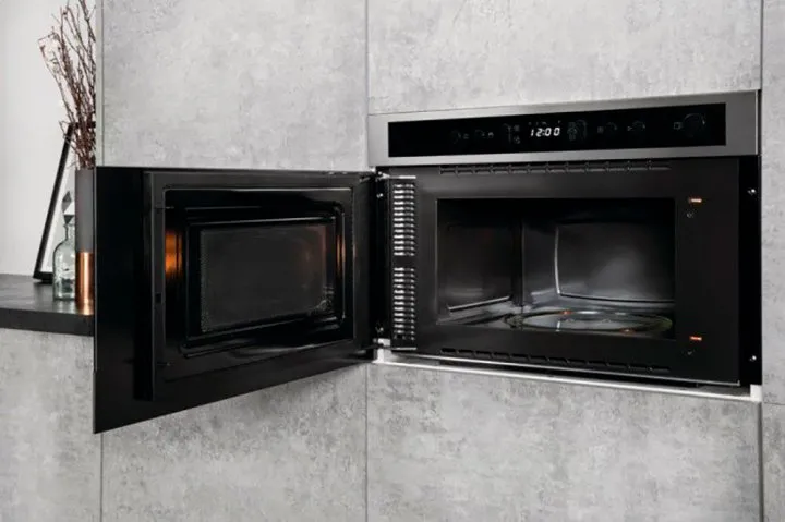 Cuptor cu microunde Hotpoint-Ariston MN 512 IX HA, Argintiu