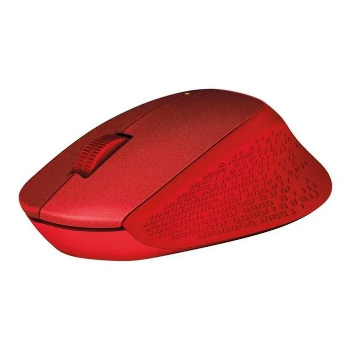 Mouse Wireless Logitech M330 Silent Plus, Roșu