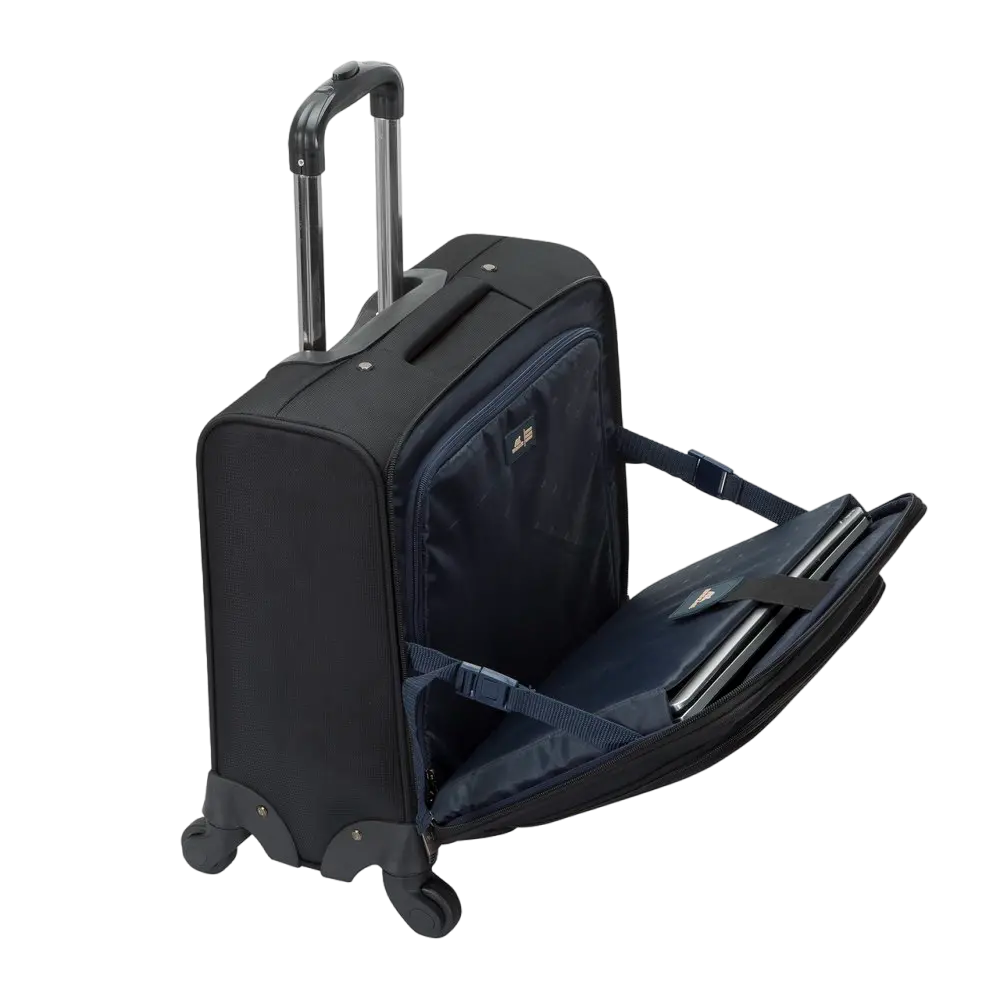 Valiză pentru bagaj RivaCase Tegel, 25L, Negru
