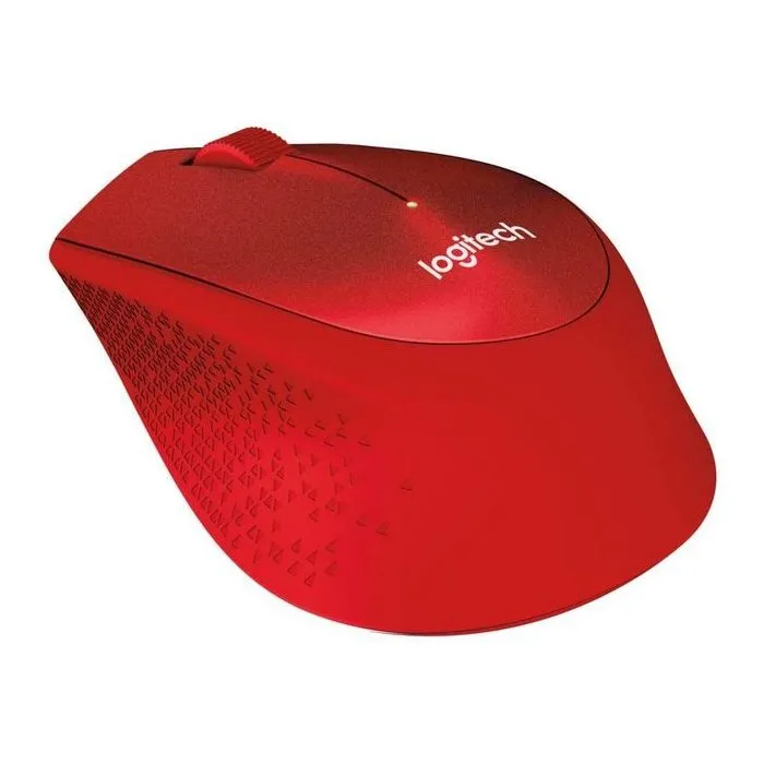 Mouse Wireless Logitech M330 Silent Plus, Roșu