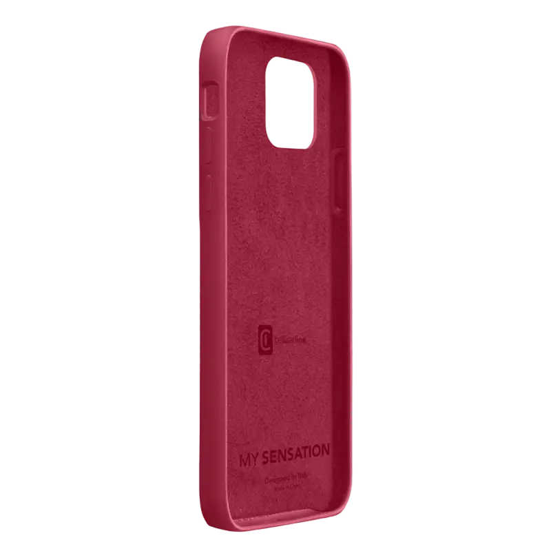 Husă Cellularline Sensation - iPhone 12 mini, Roșu