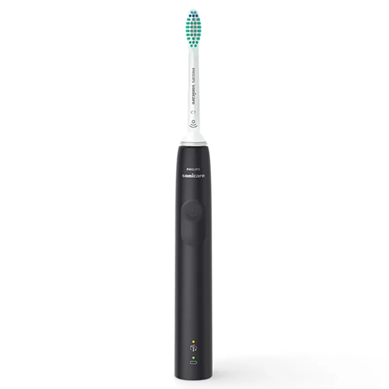 Periuța de dinți electrică sonică Philips HX3675/15, Negru | Roz
