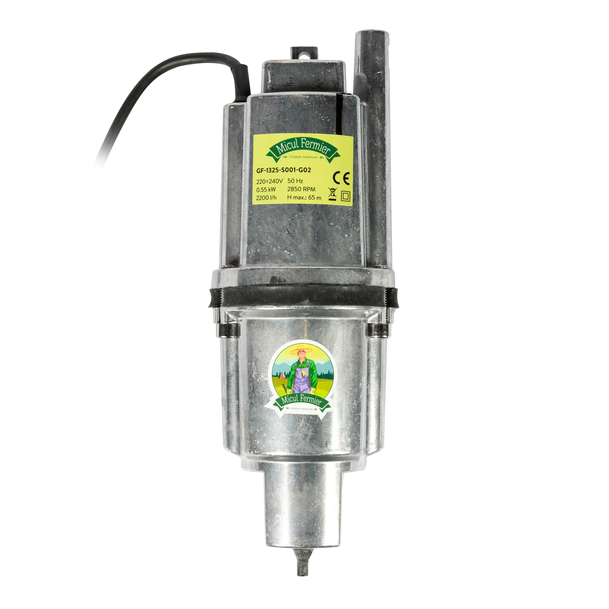 Pompa submersibila Micul Fermier 550W 2200l/h (Vibratie)