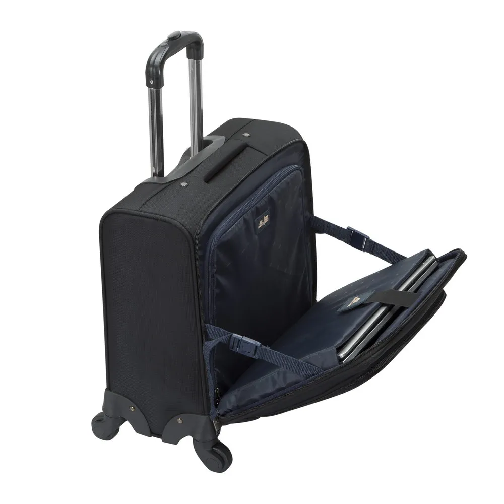 Valiză pentru bagaj RivaCase Tegel, 25L, Negru