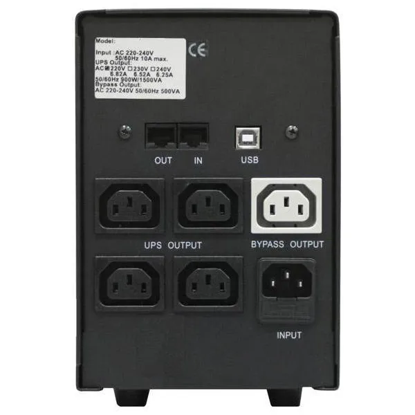 Sursă de alimentare neîntreruptibilă PCM BNT-2000AP, Linear-interactiv, 2000VA, Turn