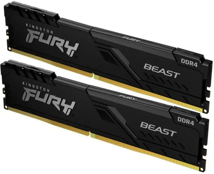 Memorie RAM Kingston FURY Beast, DDR4 SDRAM, 3600 MHz, 32GB, KF436C18BBK2/32