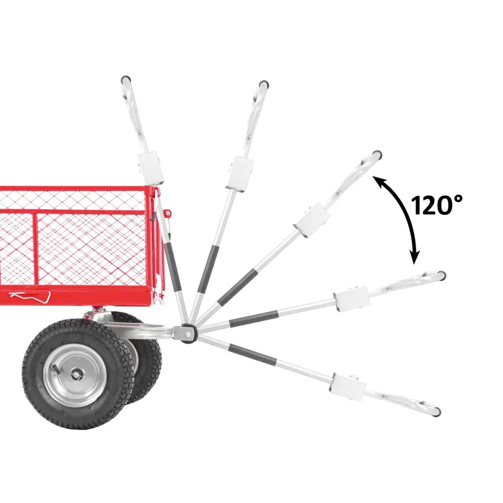 Carucior pentru gradina plasa metalica 350kg HECHT 53350          