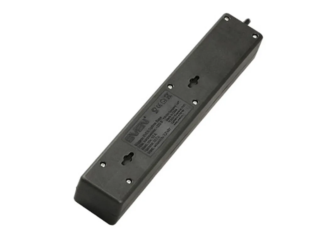Prelungitor electric SVEN Optima Base, 5 Prize, 3m, Negru