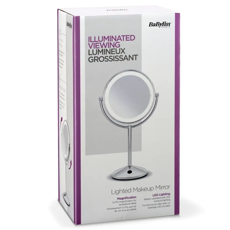 Oglindă cosmetică BaByliss 9436E, Argintiu