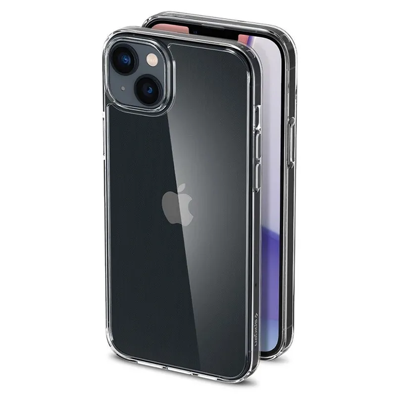 Husă Spigen iPhone 14, Airskin Hybrid, Transparent