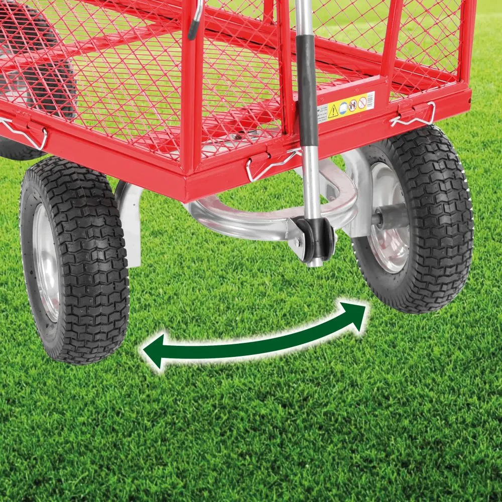 Carucior pentru gradina plasa metalica 350kg HECHT 53350          